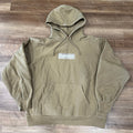 Supreme Box Logo Hooded Sweatshirt (FW23) Dark Sand