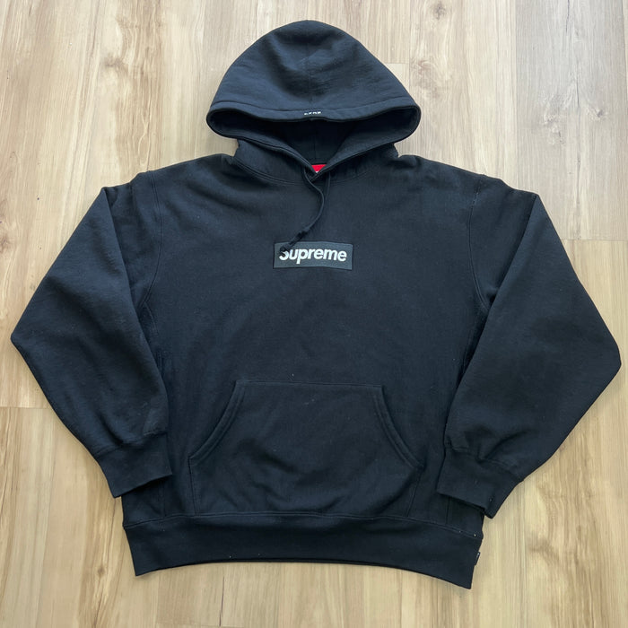 Supreme Box Logo Hooded Sweatshirt (FW24) Black