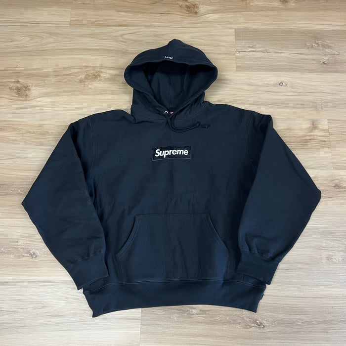 Supreme Box Logo Hooded Sweatshirt (FW24) Black