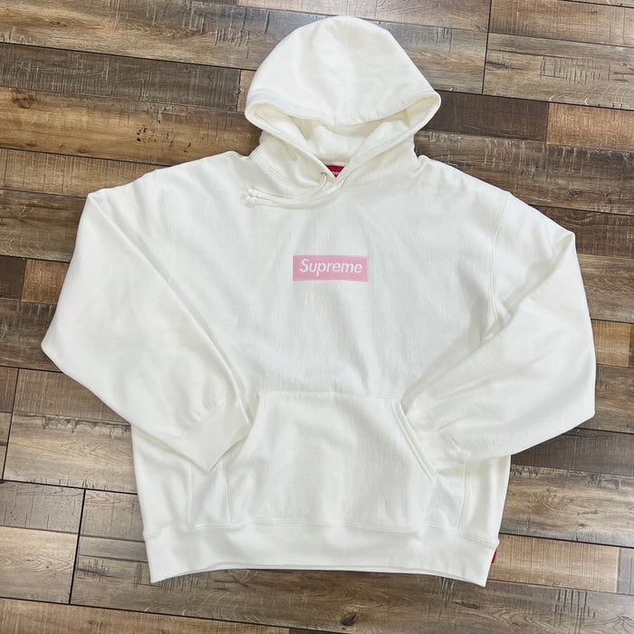Supreme Box Logo Hooded Sweatshirt (FW25) White