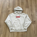 Supreme Box Logo Hooded Sweatshirt Sweatshirt (FW24) Stone