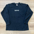 Supreme Box Logo L/S Tee Black