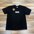 Supreme Burberry Box Logo Tee Black