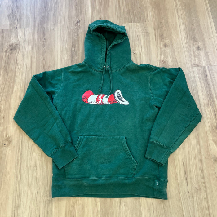 Supreme Cat in the Hat Hooded Sweatshirt Green