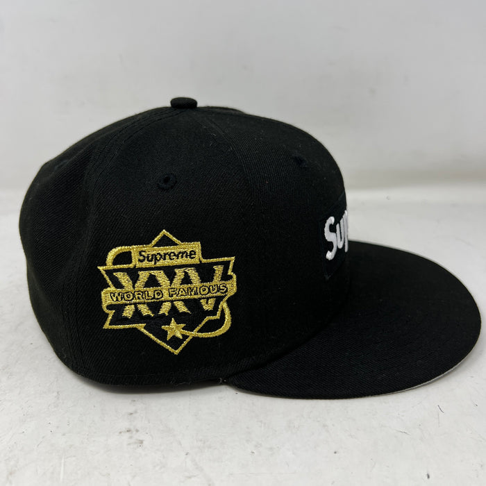 Supreme Championship Box Logo New Era 59Fifty Hat Black