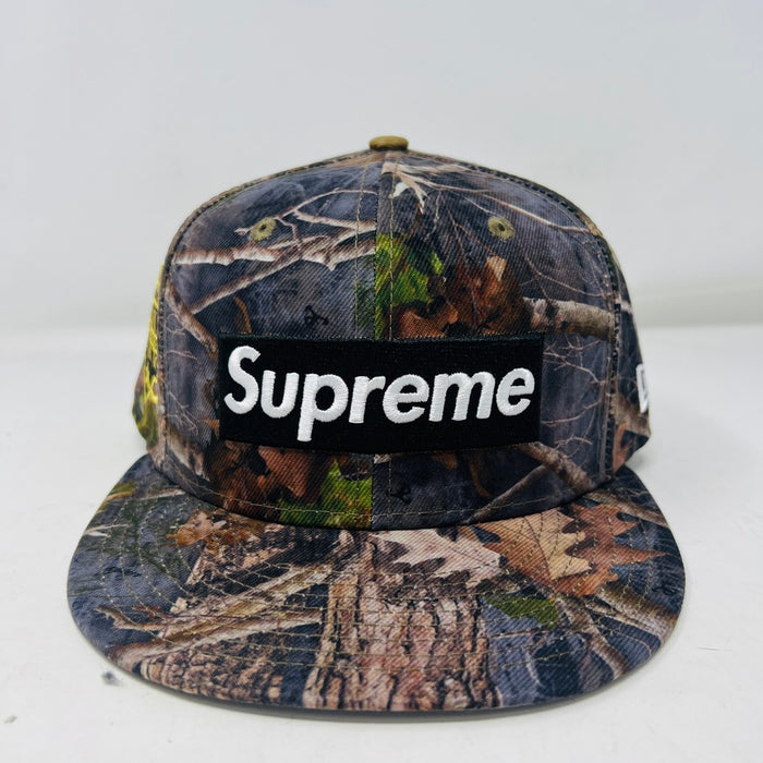 Supreme Championship Box Logo New Era 59Fifty Hat TrueTimber Kanati Camo