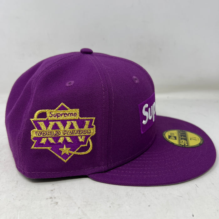 Supreme Championship Box Logo New Era Purple