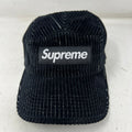 Supreme Corduroy Camp Cap (FW25) Black