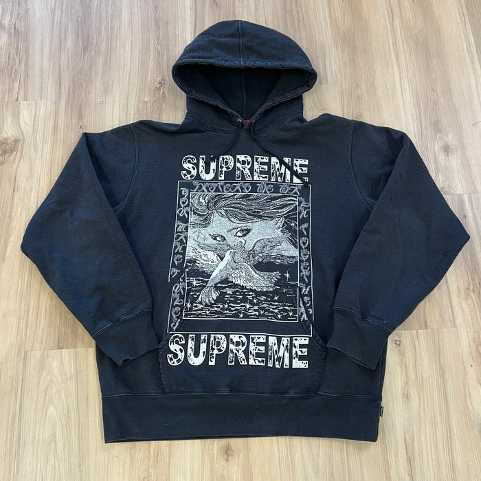 Supreme Doves Hooded Sweatshirt Black