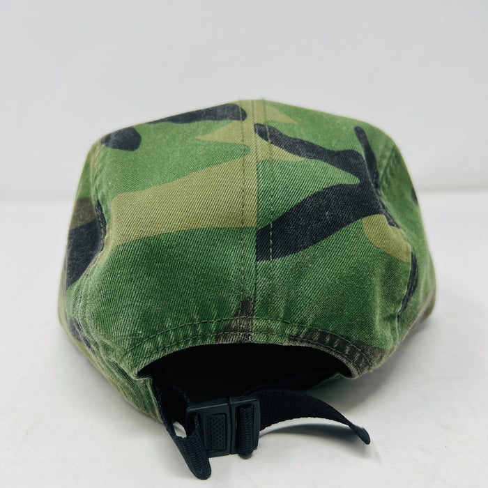 Supreme Front Panel Zip Camp Cap Woodland