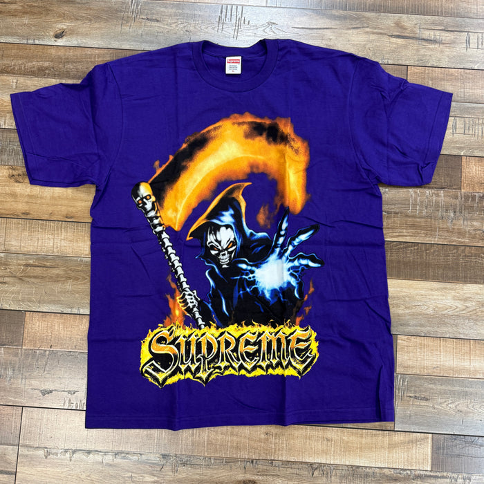 Supreme Grim Reaper Tee Purple