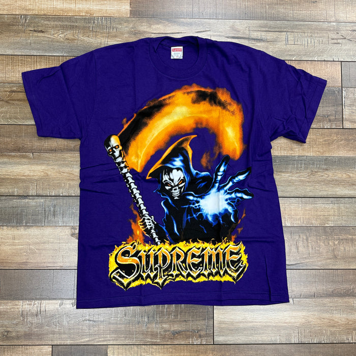 Supreme Grim Reaper Tee Purple