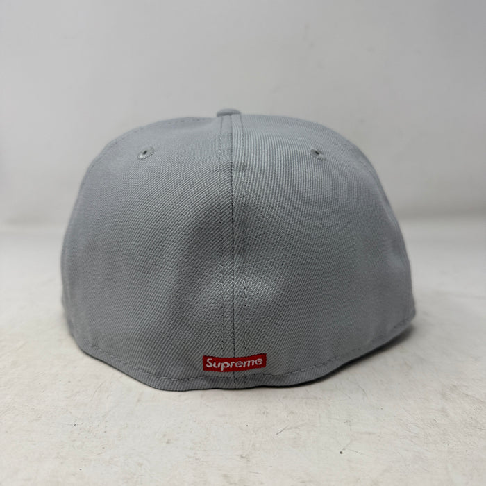 Supreme Hebrew New Era 59Fifty Fitted Cap Grey