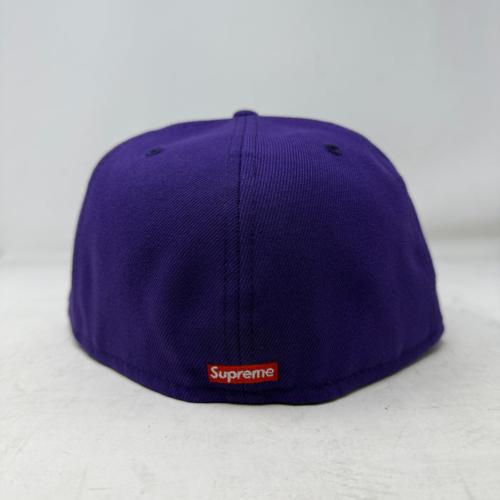 Supreme Hebrew New Era 59Fifty Fitted Cap Purple