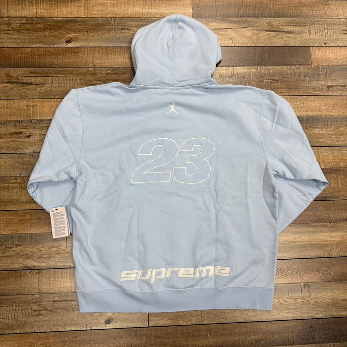Supreme Jordan Hooded Sweatshirt (SS26) Light Blue