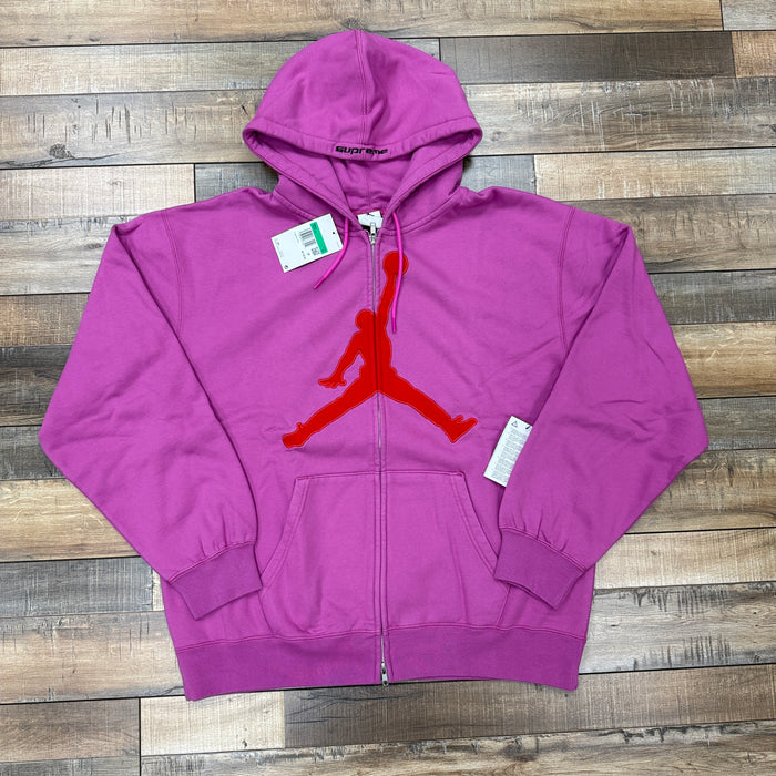 Supreme Jordan Hooded Sweatshirt (SS26) Pink