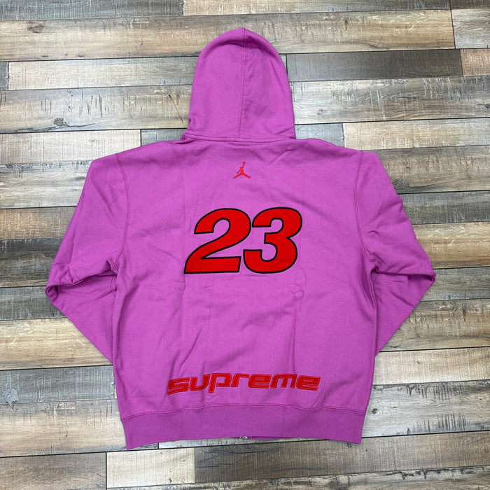 Supreme Jordan Hooded Sweatshirt (SS26) Pink
