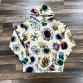 Supreme Jewels Hooded Sweatshirt Cream