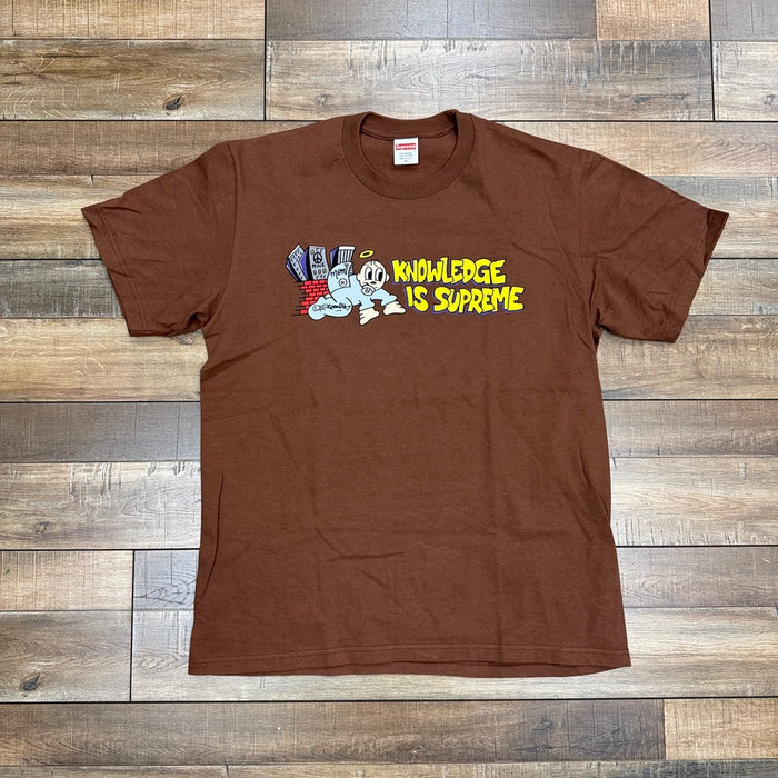 Supreme Knowledge Tee Brown
