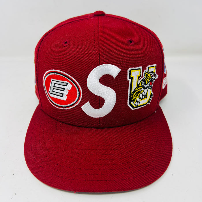 Supreme Mascots S Logo New Era 59Fifty Fitted Cap Red