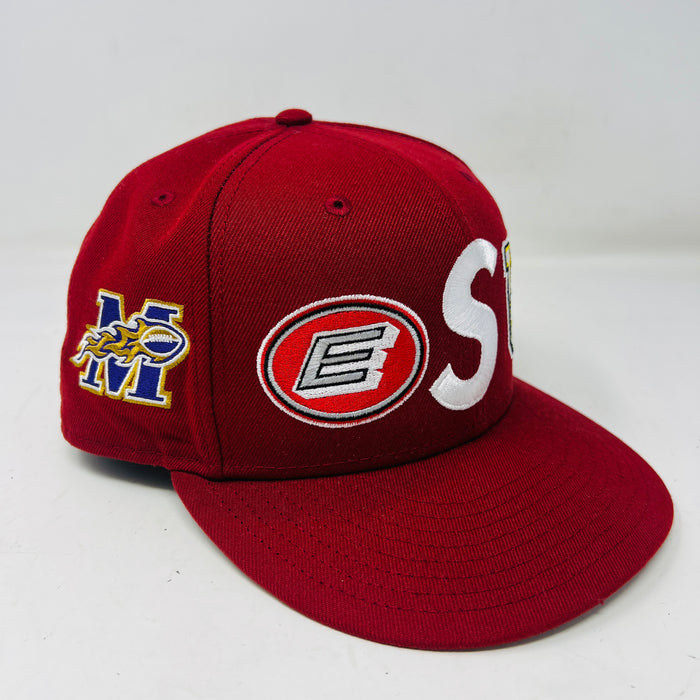 Supreme Mascots S Logo New Era 59Fifty Fitted Cap Red