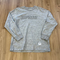 Supreme Metallic L/S Top Heather Grey