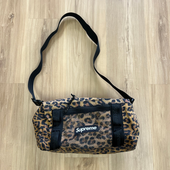 Supreme Mini Duffle Bag Leopard