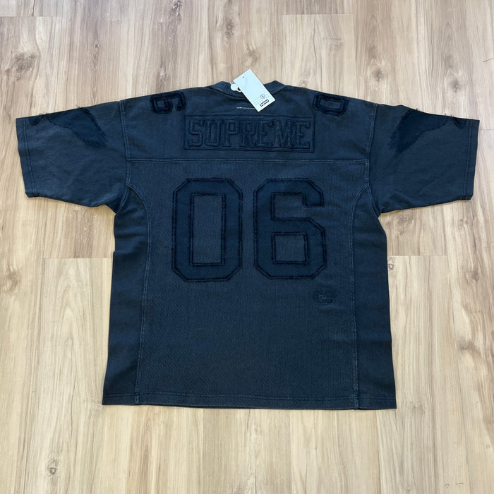 Supreme MM6 Maison Margiela Cotton Football Jersey Black