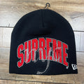 Supreme New Era Rhinestone Beanie (SS26) Navy
