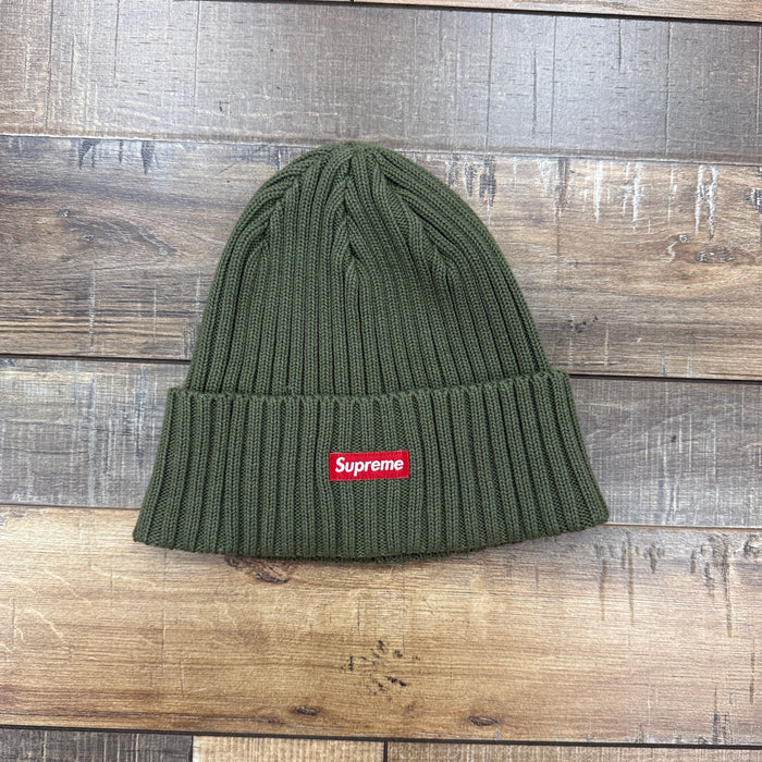Supreme Overdyed Beanie Green