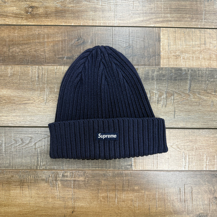 Supreme Overdyed Beanie (SS26) Navy