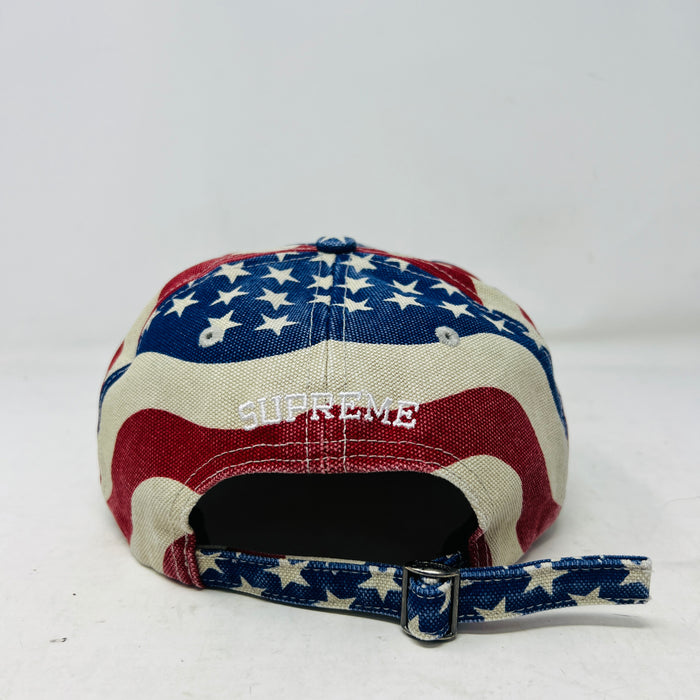 Supreme Pigment Coated S Logo 6-Panel 'Flag'