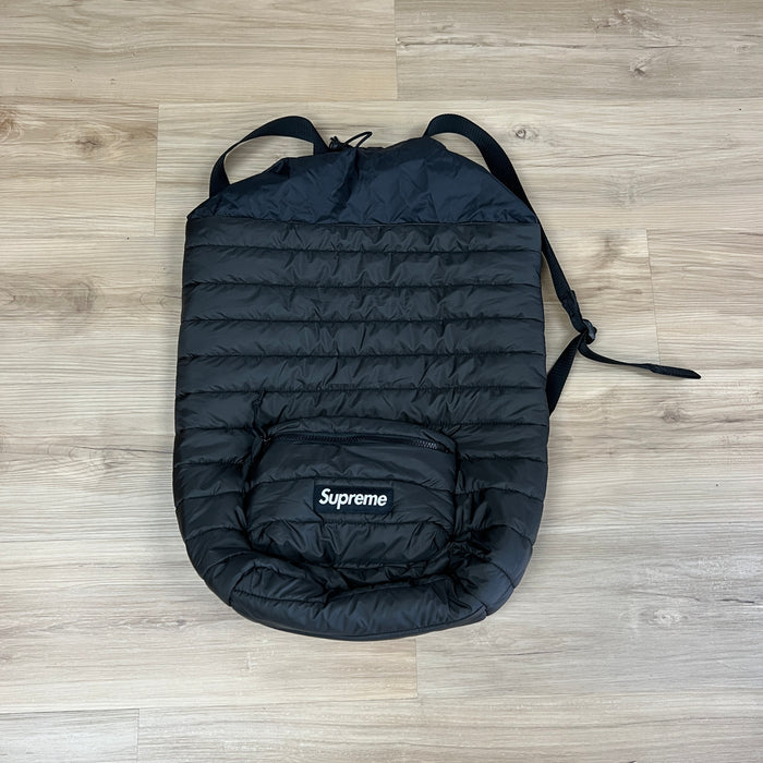 Supreme Puffer Backpack Black