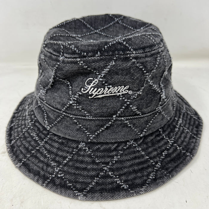 Supreme Punched Denim Crusher Black