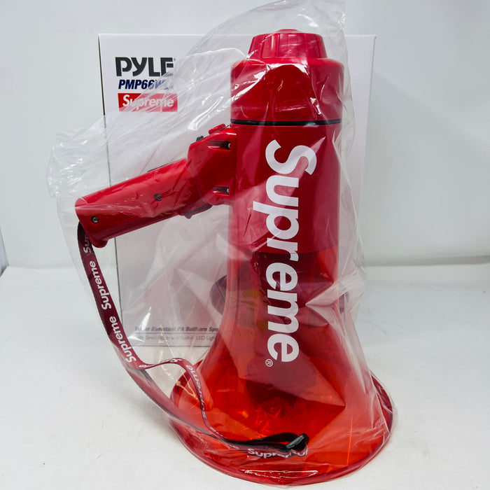 Supreme Pyle Waterproof Megaphone Red