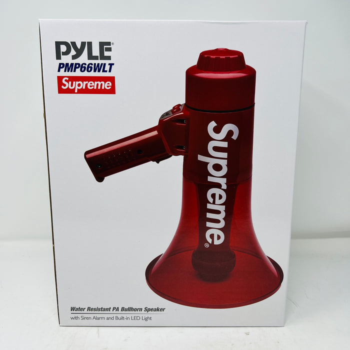 Supreme Pyle Waterproof Megaphone Red