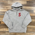 Supreme S Logo Hooded Sweatshirt (FW20) Heather Grey
