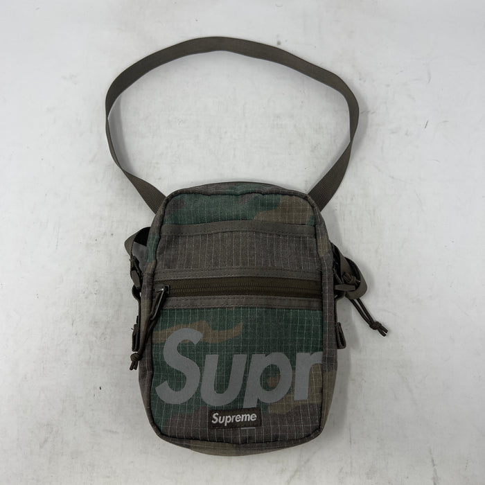 Supreme Shoulder Bag Green Camo