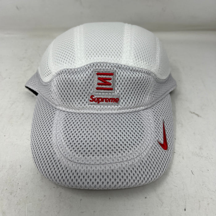 Supreme Nike Shox Running Hat White