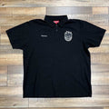 Supreme Spitfire Polo Shirt black brand new front view