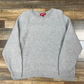Supreme Terry Small Box Sweater Heather Grey