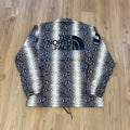 Supreme The North Face Snakeskin Taped Seam Coaches Jacket Black