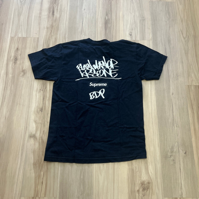 Supreme x KRS-One By Any Means Necessary Tee Black FW14