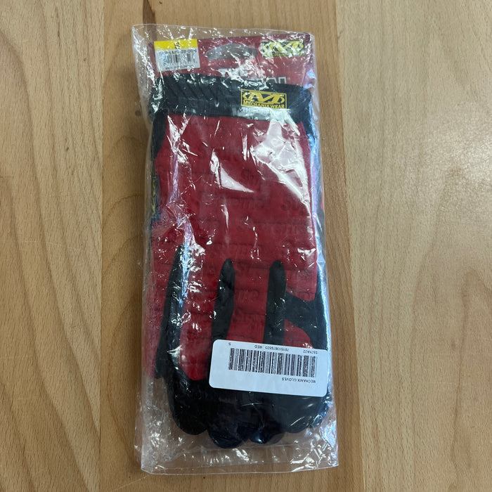 Supreme x Mechanix Leather Work Gloves 'Red'