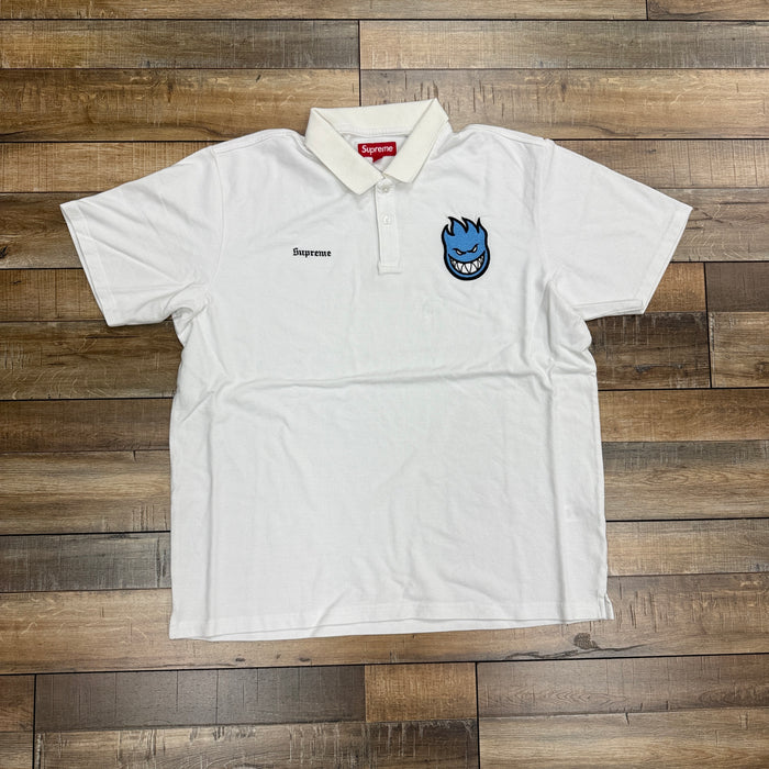 Supreme x Spitfire Polo 'White'