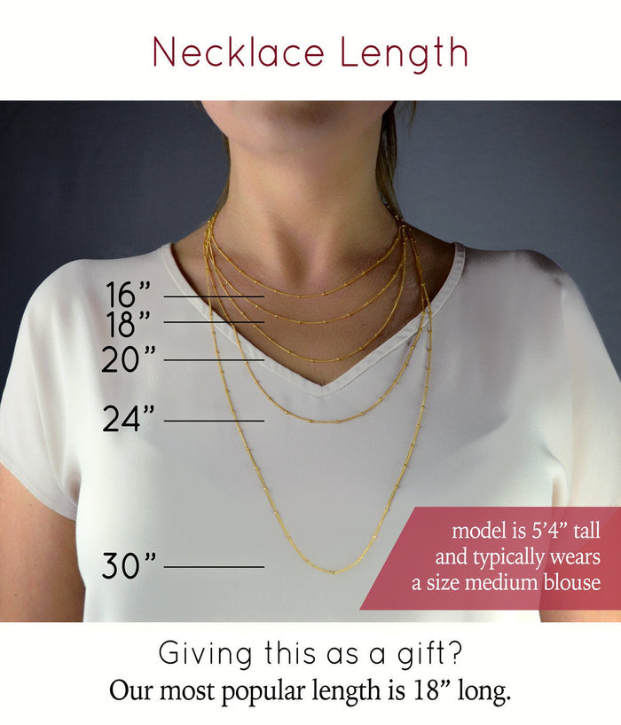 Tiny Bar Necklace