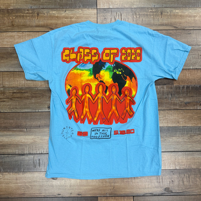 Travis Scott Cactus Jack C/O 2020 T-shirt Light Blue