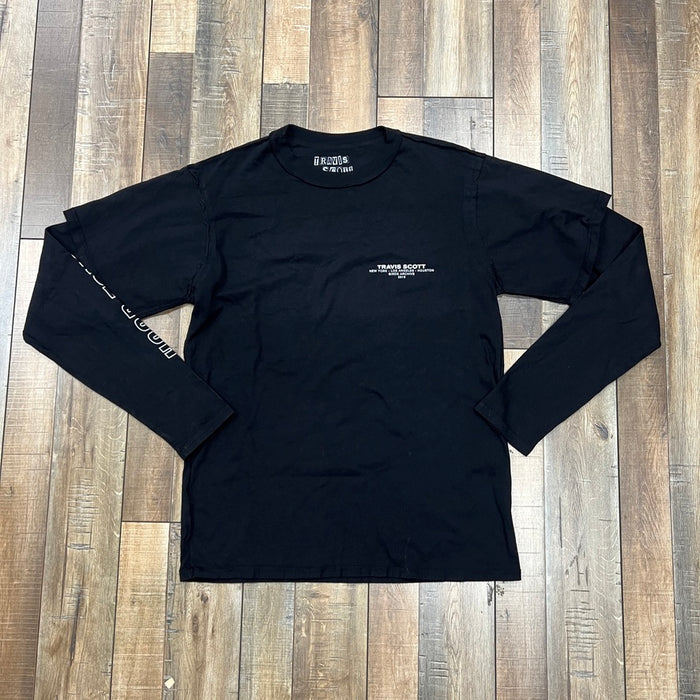 Travis Scott Hood Toyota Long Sleeve Tee Black