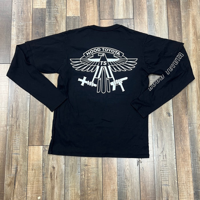 Travis Scott Hood Toyota Long Sleeve Tee Black