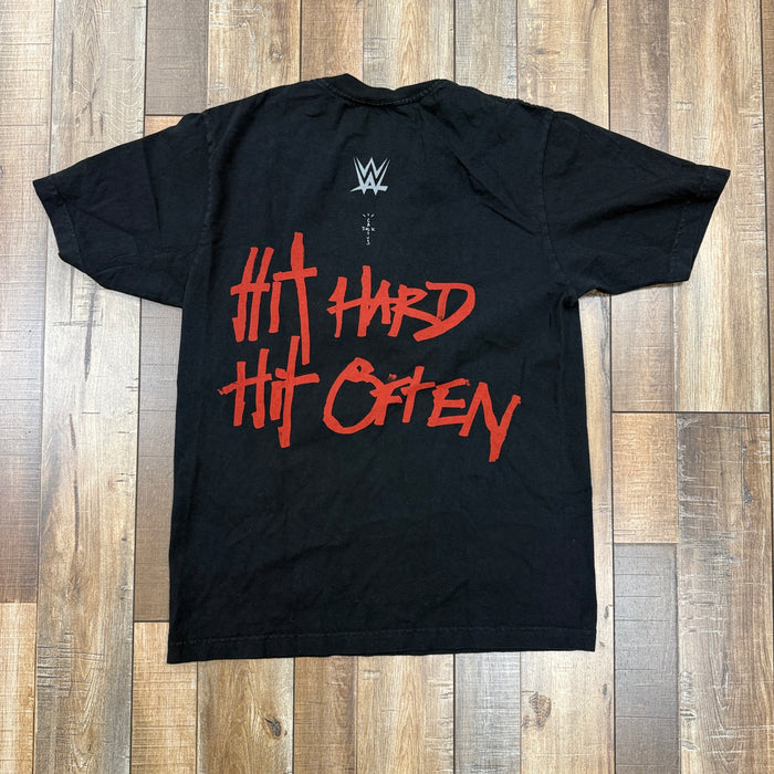 Travis Scott x WWE OTC Roman Reigns Tee Black